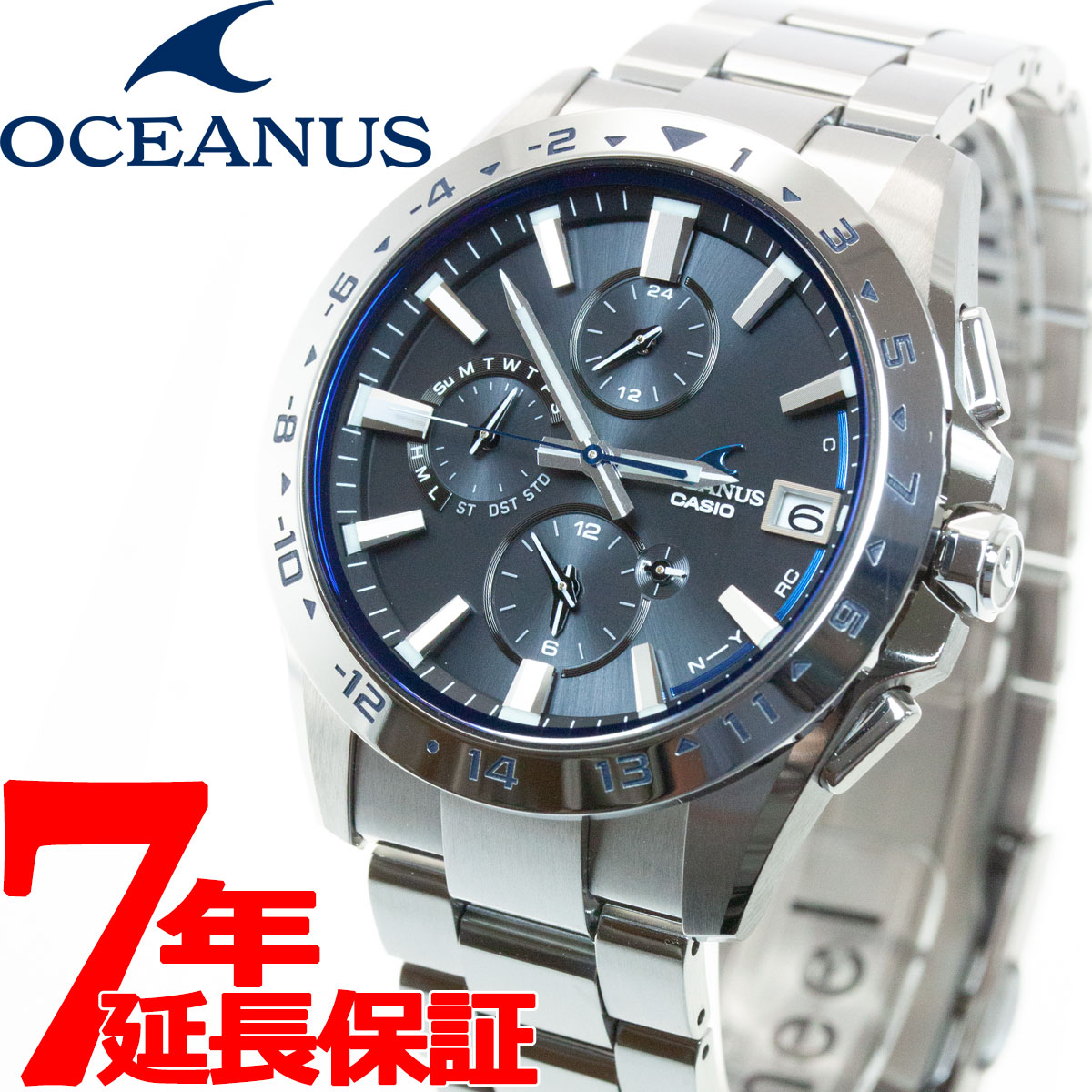 楽天市場 カシオ オシアナス マンタ 電波 ソーラー 腕時計 メンズ タフソーラー Casio Oceanus Manta Premium Production Line Ocw S5000b 1ajf Neelセレクトショップ