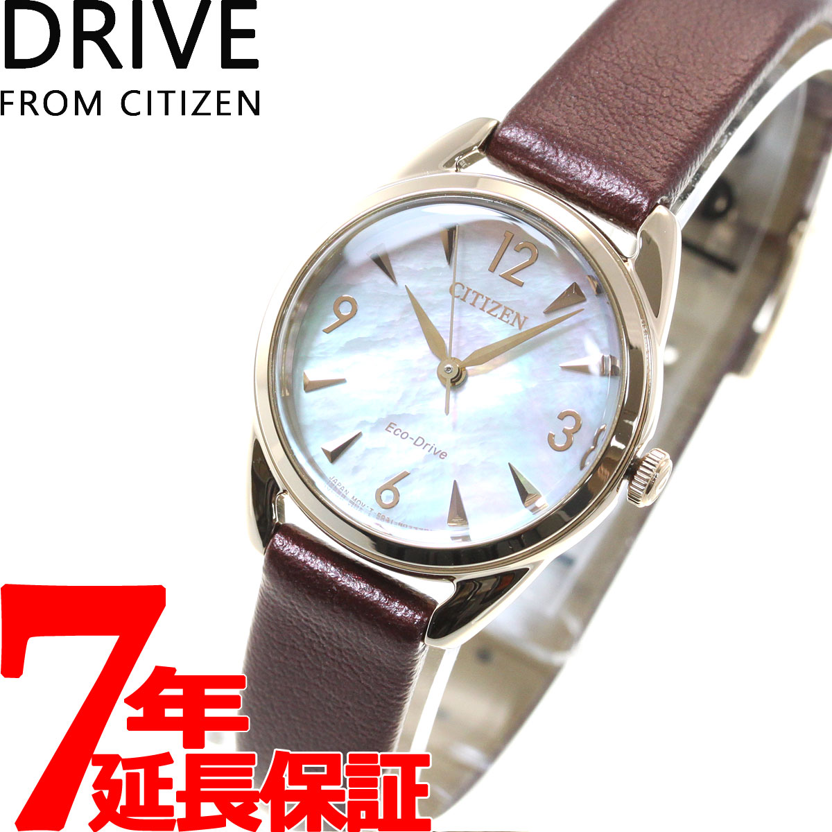 楽天市場 店内ポイント最大34倍 Drive From Citizen ドライブ フロム シチズン エコドライブ 腕時計 レディース メッシュバンド Em06 04d Neelセレクトショップ