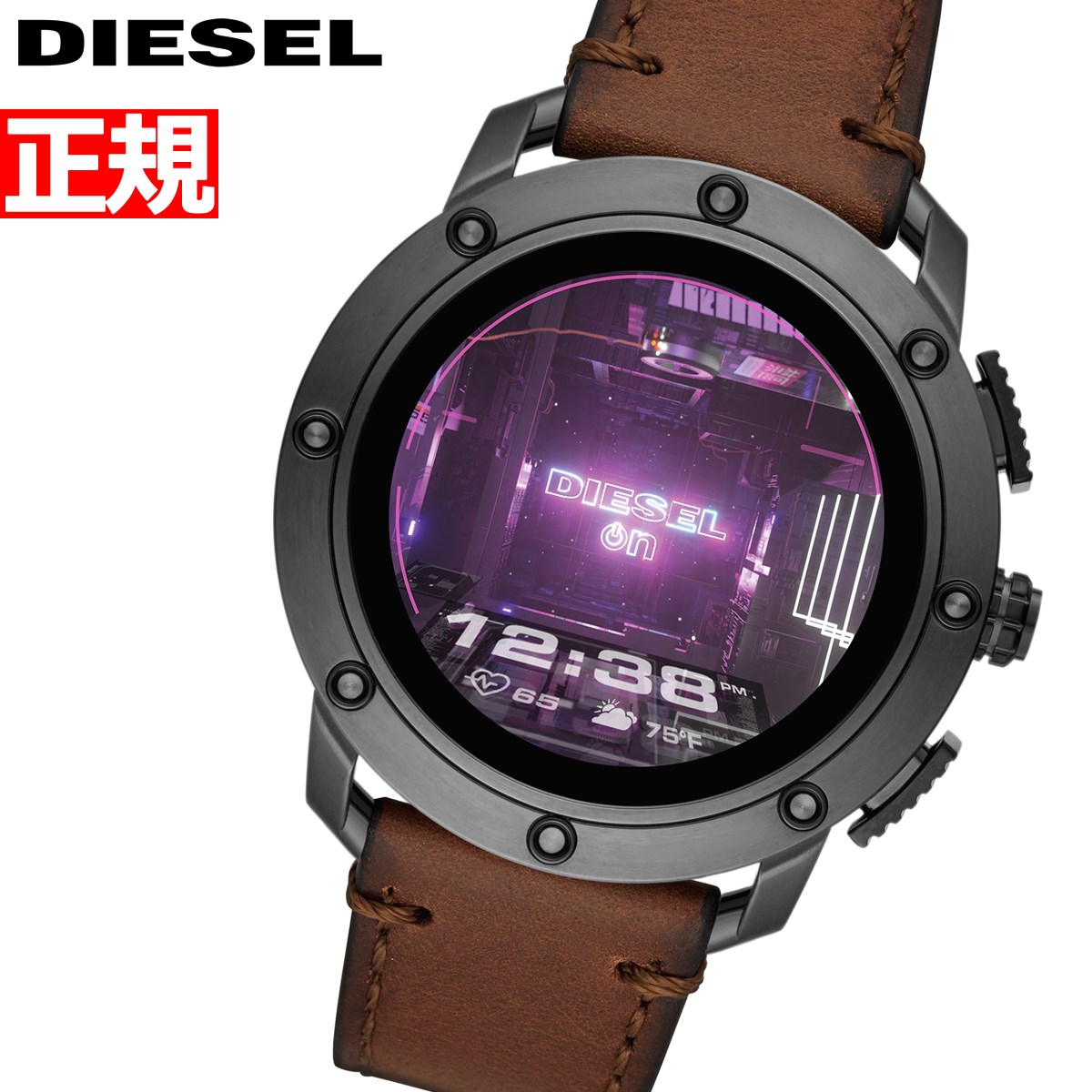 楽天市場 店内ポイント最大62倍 最大2000円offクーポン 10日0時 10日23時59分まで ディーゼル Diesel On スマートウォッチ ウェアラブル 腕時計 メンズ アキシャル Axial Dzt2032 2021 新作 Neelセレクトショップ