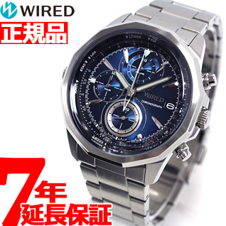 セイコー ワイアード SEIKO WIRED 腕時計 メンズ THE BLUE ザ・ブルー SKY クロノグラフ AGAW419