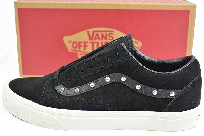 VANS バンズ ヴァンズ OLD SKOOL US EDITION US計画すること 年寄りの学院 スニーカー SPIKES BLACK 滑るゲーム盤 SKATEBOARDING 波乗り SURFING