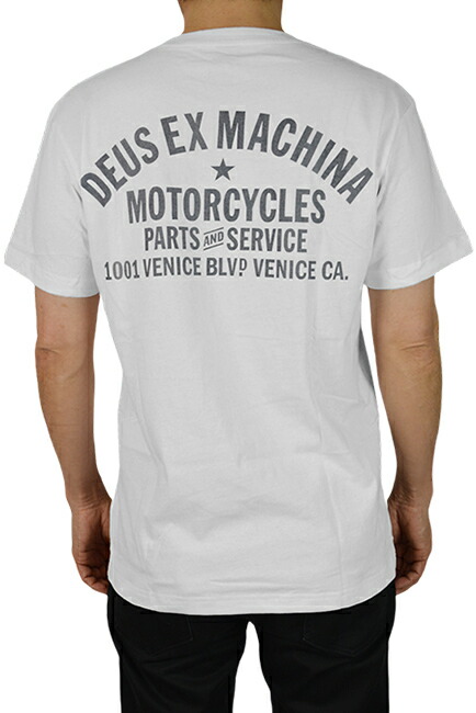 DEUS EX MACHINA デウスエクスマキナ デウス VENICE ADDRESS S/S TEE 半袖 Tシャツ サーフィン SURFING バイク BIKE MORTORCYCLE
