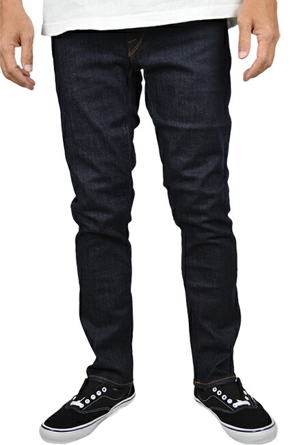 VOLCOM ボルコム VORTA SLIM FIT JEANS RINSE ズボン下 デニム DENIM ジーンズ SLIM FIT か細い相応う 波乗り SURFING 滑るゲーム盤 SKATEBOARDING