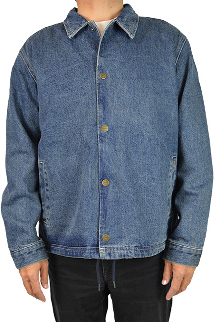 楽天市場】RVCA ルーカ EVERETT DENIM COACHES JACKET アウター 