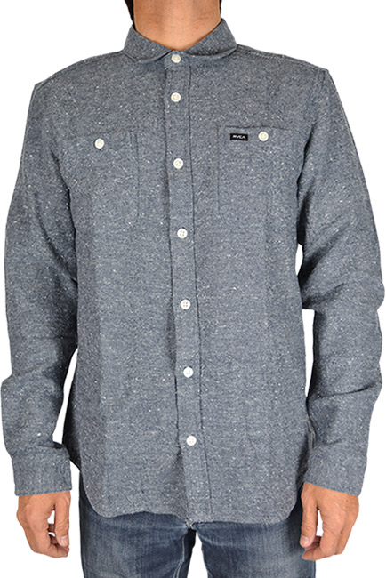 RVCA ルーカ HARVEST NEPS FLANNEL SHIRTS プルオーバー フランネルプルオーバー SURFING 波乗り SKATEBOARDING 滑るゲーム盤