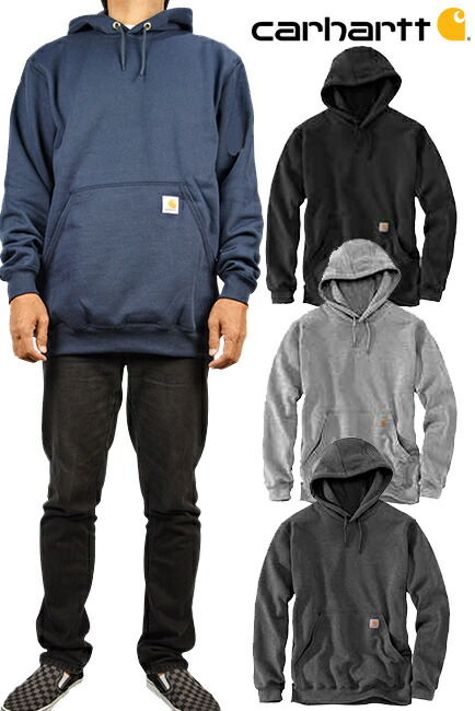 CARHARTT 鉄道車両ハート形 パーカー MIDWEIGHT PULLOVER SWEATSHIRT HOODIE K121 LOOSE FIT ルーズフィット 長袖 ティーシャツ 流汗 ゆったり MEN\u0027S WOMEN\u0027S メンズ レディース WORKWEAR 細工物御召しもの