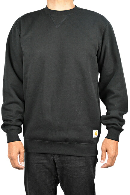 CARHARTT 鉄道車両ハート形 労働者の一団素っ首 MIDWEIGHT CREWNECK SWEATSHIRT K124 LOOSE FIT ルーズフィット 長袖 流汗 ゆったり MEN\u0027S WOMEN\u0027S メンズ レディース WORKWEAR 細工物御召しもの