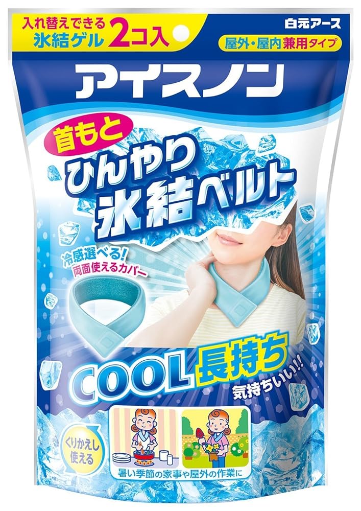 アイスノン 首もとひんやり氷結ベルト × 18個セット