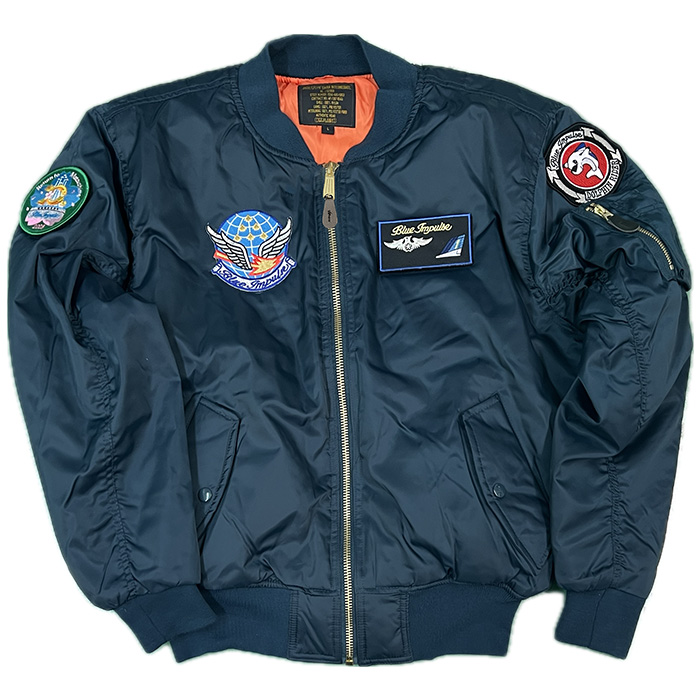 楽天市場】自衛隊グッズ BUZZ RICKSON MA-1 TOPGUN 仕様 カスタム 