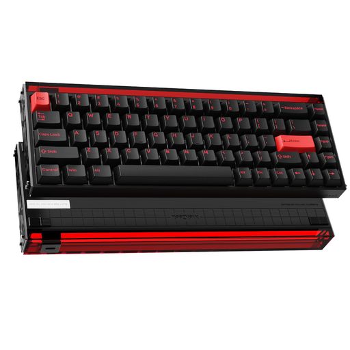 MelGeekMADE68Ultra+有線鍵盤、US英語取り合わせ、大広間成り行き磁気スイッチゲーミングキーボード、65%コンパクトラピッドトリガー、熱っぽい引き替える能力のある、RGBスナップタップ\u0026合わせる能力のあるなアクチ…