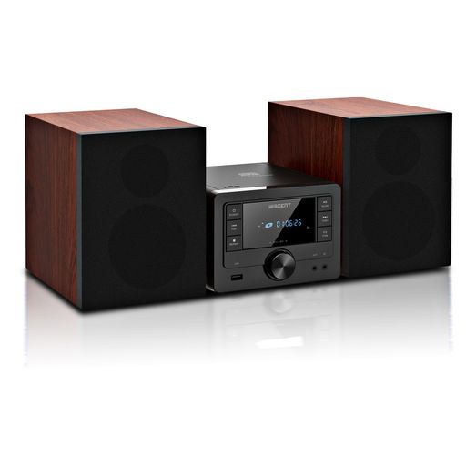 ミニコンピューターポ 40W Bluetooth CDステレオ取り合わせ, 老人ホームオーディオ, CD/MP3/USB/FM/AUX インプット, ブックシェルフスピーカー (古典派音楽)