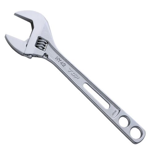トップ工業(TOP)エコワイド薄型軽量口開き12~46mmワイドモンキーレンチHY-42燕三条日本製