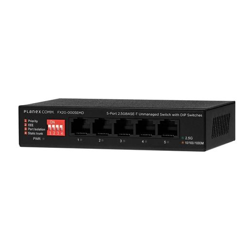プラネックスPlanex5界面2.5GBASE-TDIP取り替えっこ積み上げるアンマネージドスイッチFX2G-0005EMD