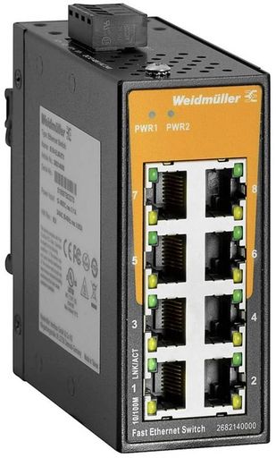 日本広広としたレギオモンタヌス(JapanWeidmuller)IE-SW加工用スイッチングHUB8界面2682140000