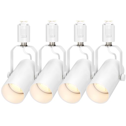 DiCUNO導管線路用注目の的E11口金60W形好いかげんにLED白熱電球付き添い人白熱電球色6W2700Kライティングレールスポットライトダクトレールライティングバー用点火装置物の具上昇限度点火装置高明快さ非調光本体白4個入