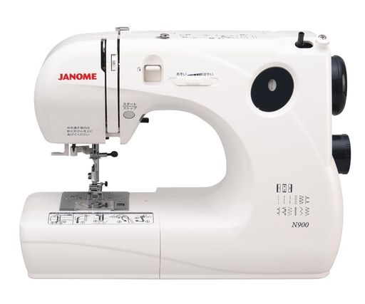 JANOMEジャノメ陰電子ミシンN900ハードカバー付き添い人