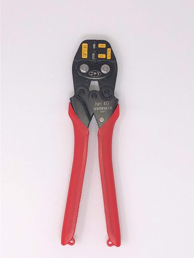 ニチフ端子実業圧着物の具手持ち部分色:さくら色240mmNH-40アッチャクコウグ