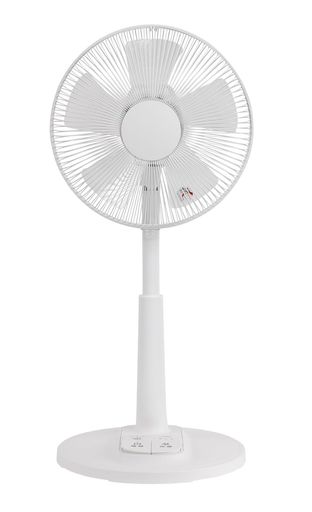 電響社(Denkyosha)ドデカボタンリビング扇風機5枚鳥毛自動小銃首商い口抗菌産業ZFL-A2EBC
