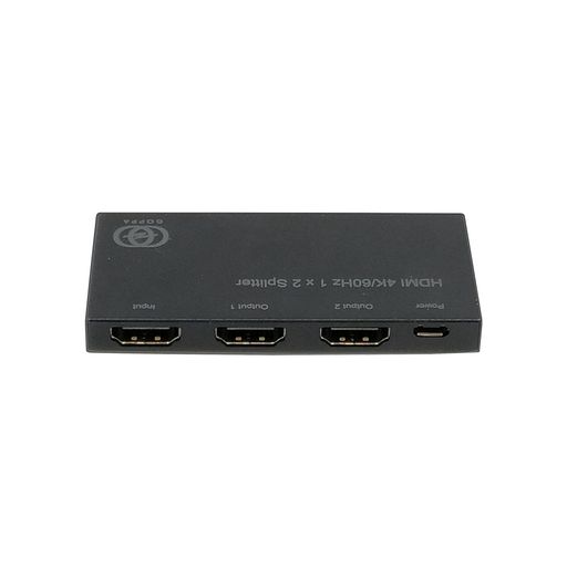 GOPPA ゴッパ HDMI分かち合う器 4K60サイクル相応う 1インプット2最終生産物 GP-HDSP12H460-EC