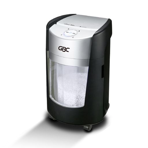 GBCオプティマックスマイクロカットシュレッダー最大限度細断枚数9枚砂ぼこりボックス席22Lホチキス相応う自動小銃ぼろ切れならし役立つこと回転させるダストボックスブラックOPM22
