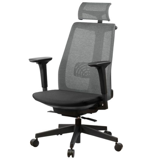 イトーキ サリダ YL8 スノーグレー オフィスチェア【全身を支えるハイバック/通気性・メッシュ素材/腰への負担を軽減 ランバーサポート/高機能ヘッドレスト/こだわりの座面 / 快適な1Dア&hellip;｜Astalio