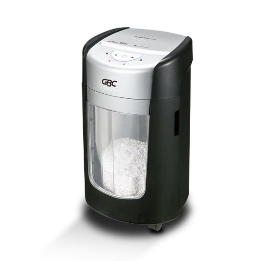 GBCオプティマックスマイクロカットシュレッダー最大限度細断枚数7枚砂ぼこりボックス席15Lホチキス相応う自動小銃切れっ端ならし役立つこと回転させるダストボックスブラックOPM15