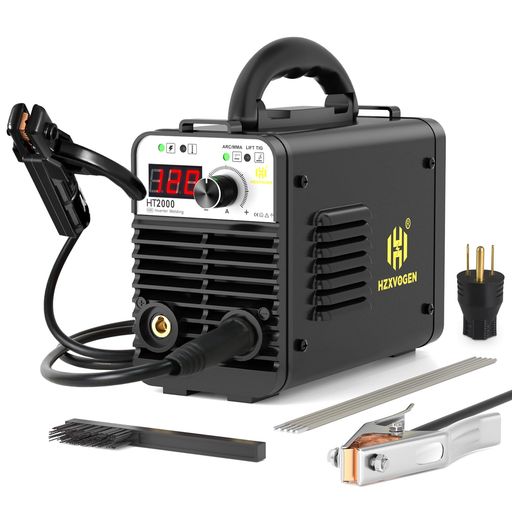 HHZXVOGEN溶接機円弧溶接100V/200V120A覆面すること円弧/LIFTIG溶接1台2役手棒溶接はたご屋取り替えっこ直流定格当てはめる率40%ミニ携帯型溶接機小型軽さ身寄り用未経験者向けDIY日本語取りまわし書きあらわす書付き添い人HT2000