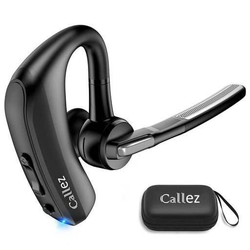 Bluetoothヘッドセットイヤホン192超長待受時間マイク付き片耳ワイヤレスヘッドセットaptXHDに対応デュアルマイク(ENC)環境ノイズキャンセリングと(CVC8.0)通話ノイズキャンセリングハンズフ…