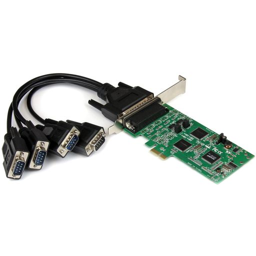 StarTech.com RS232C シリアルインターフェースカード/PCI Express x1/2x RS232C \u0026 2x RS422/RS485/SB16C1052PCI/最大限度460.8 Kbps/標準尺度 \u0026