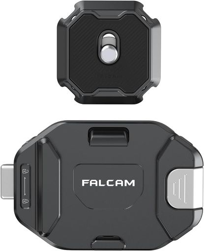 FALCAM F38 クイックリリースバックパッククリップ V2、ロックガスケット付きカメラストラップマウント、ARCA-Swiss互換、30kg対応、バックパックストラップと三脚用クイックマウント/リリース|Astalio