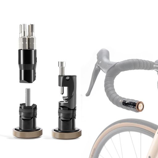ROCKBROS-ROAD TO SKY 自転車 マルチツール エンドキャップ 自転車工具セット バーエンドキャップ 2in1 携帯 六角レンチ アルミ合金 軽量 コンパクト 多機能 持ち運び便利 ロードバイク マウンテ&hellip;｜Astalio