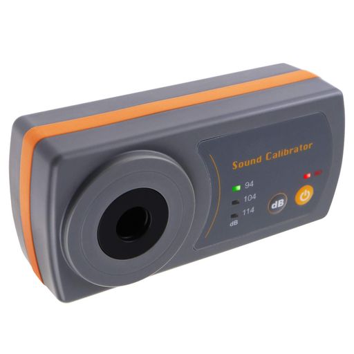 プロフェッショナルサウンドレベルキャリブレーター デシベルメーターキャリブレーション、94DB&104DB&114DBの3つのキャリブレーションレベル、DBノイズメーター用SPLメーターキャリブレー…|Astalio