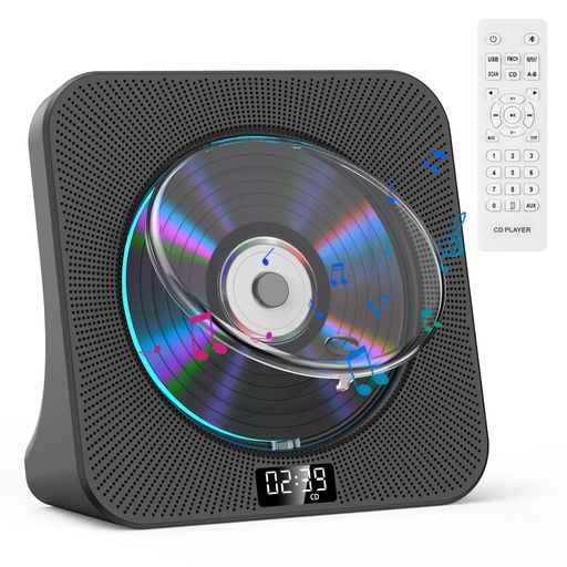 KOVCDVI勉強机CD電気蓄音機Bluetooth傍受/変速機金棒引き内蔵CDラジカセCD/Bluetooth/FM/LINE流行り物相応うUSB生まれ変わりA-B繰りかえす生まれ変わりCD電気蓄音機快い音把捉/博言学学びとる/お高齢者PSE証明済み