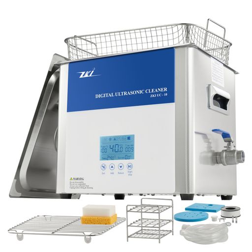 ZKI10L超音波洗い濯ぎ器600W熱する・甚だしい・第四次元合わせる可脱気流行り物積み上げる静音腹積もり・超大電気容量・12第四次元年代順の連続機能相応う10点属する添え物試験室・眼鏡・添え物・??部分義歯??・珠玉店など対…