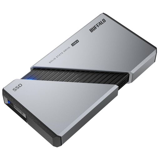 バッファローポータブルSSD外信用販売1TBUSB4Gen3x2相応うType-C弾丸道路最大限度読込速度3800MB/sexFATSSD-PE1.0U4SA/N【WindowsMacOSChromeOSPS5製造会社動くこと突きとめる済み】