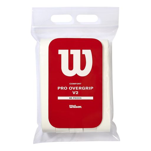 Wilson(ウイルソン)テニスバドミントングリップテーププロオーバーグリップV2.060個入り口・入口白いことWR8450001001ウィルソン