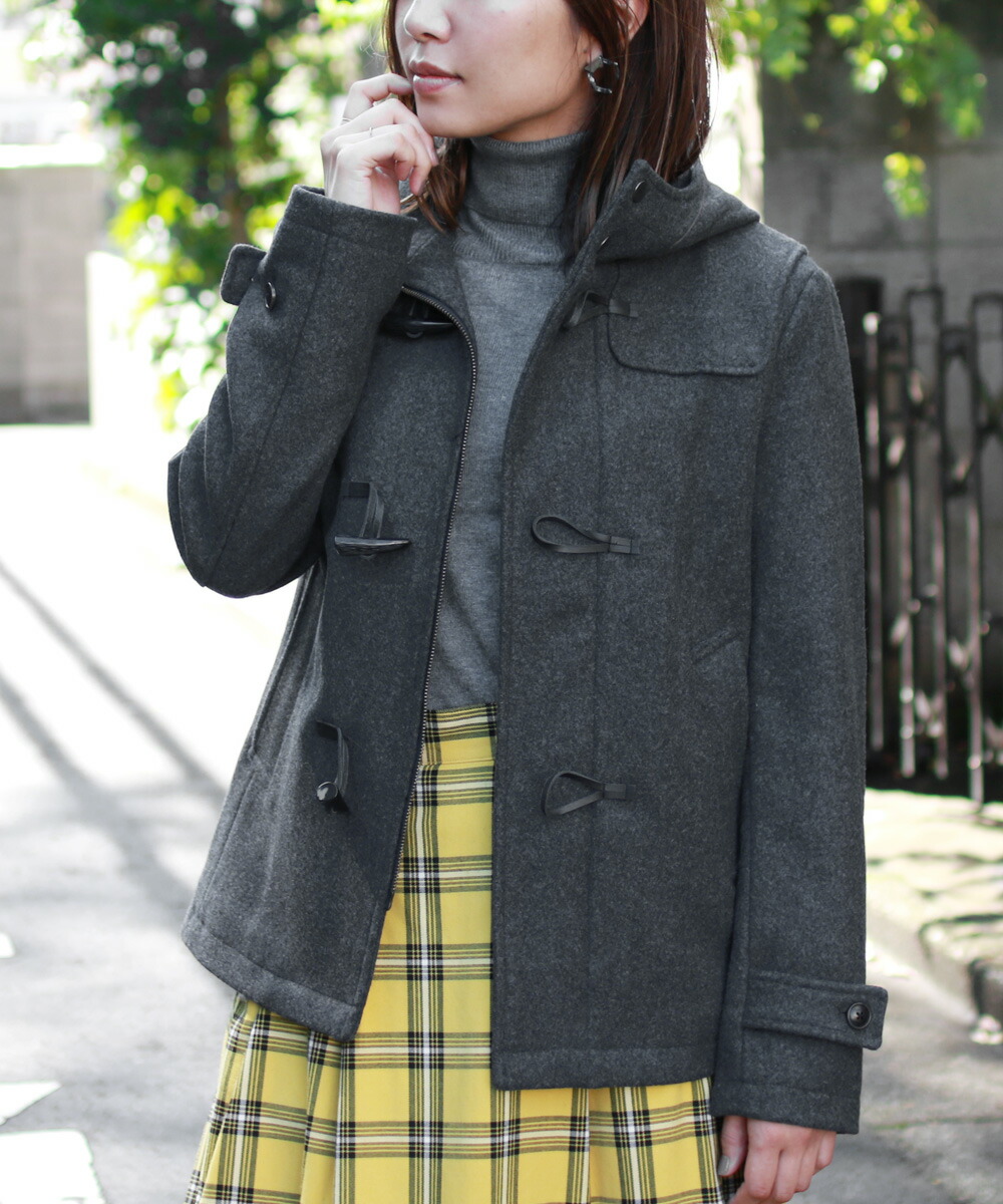 冬 ダッフル メルトン レディース サイズ サイズ プレゼント Astarisk アスタリスク 長く愛用したい 大人の定番ダッフルコート オーディエンス 男性 アウター 定番 16 S M L Xl 840g 女性 コート ブラック チャコール キャメル ネイビー ワイン グリーン 杢ネイビー