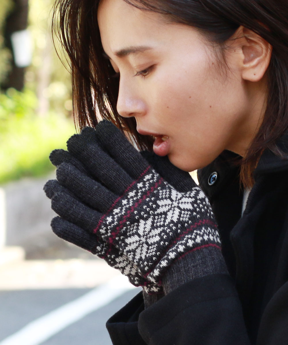 楽天市場 2点で1 000円offクーポン対象 高感度 手袋 メンズ レディース 箱入り スマホ スマートフォン 対応 日本製 ペア おしゃれ 男性 女性 男女兼用 防寒 冬 てぶくろ 国産 ニット スマホ手袋 雑貨 ギフト プレゼント 代 30代 40代 50代 トナカイ 雪柄 ホール