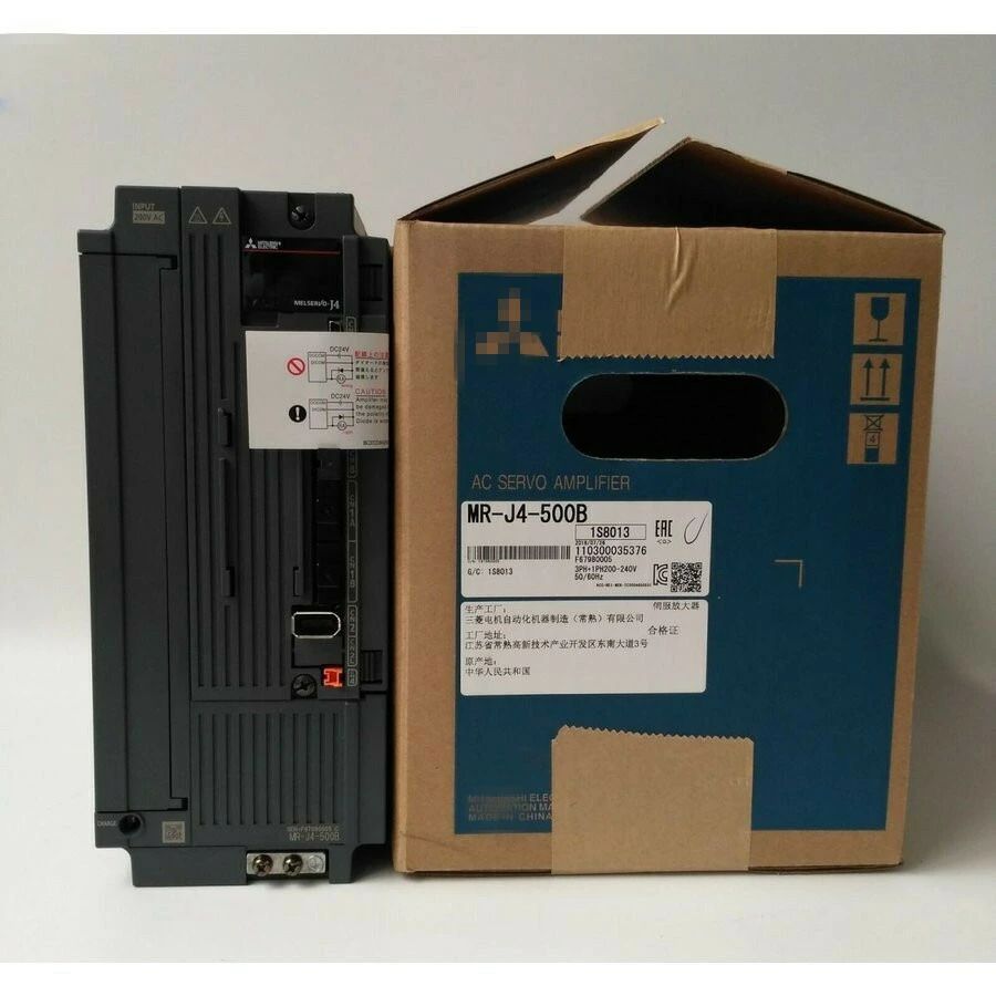 【新品★貨物輸送無料】MITSUBISHI 三菱電機 MR-J4-500B サーボアンプリファイアー【６ヶ月引きうける】