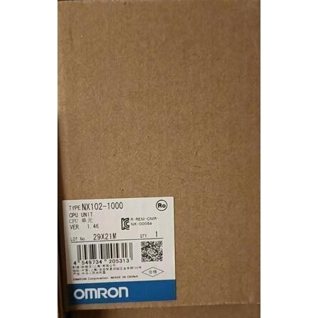 新品【 ★貨物輸送無料 】OMRON NX102-1000【６ヶ月引きうける】