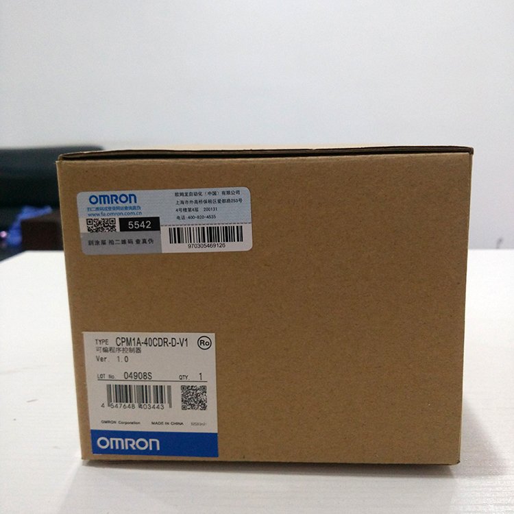 【 新品★貨物輸送無料 】OMRON/オムロン CPM1A-40CDR-D-V1 中央処理装置社会的単位【６ヶ月引きうける】