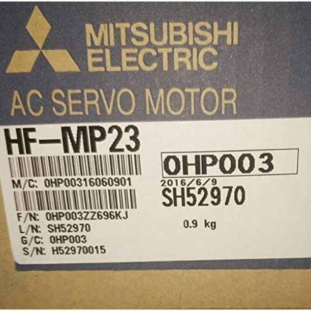 新品【 ★貨物輸送無料 】MITSUBISHI/三菱 HF-MP23 サーボ原動機【６ヶ月引き請ける】