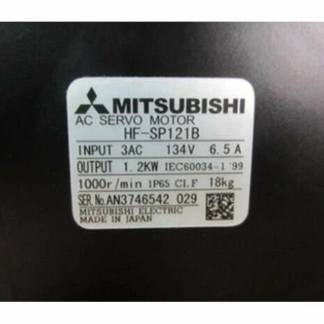 新品【 ★貨物輸送無料 】MITSUBISHI 三菱電機 HF-SP121B サーボ原動機【【６ヶ月引きうける】