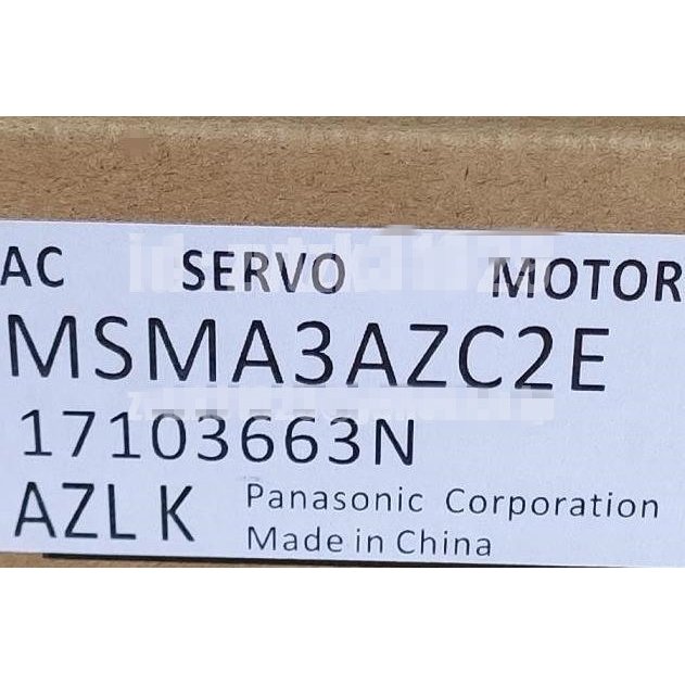 新品【 ★送料無料 】Panasonic サーボモーター MSMA3AZC2E 【６ヶ月保証】｜astarshop