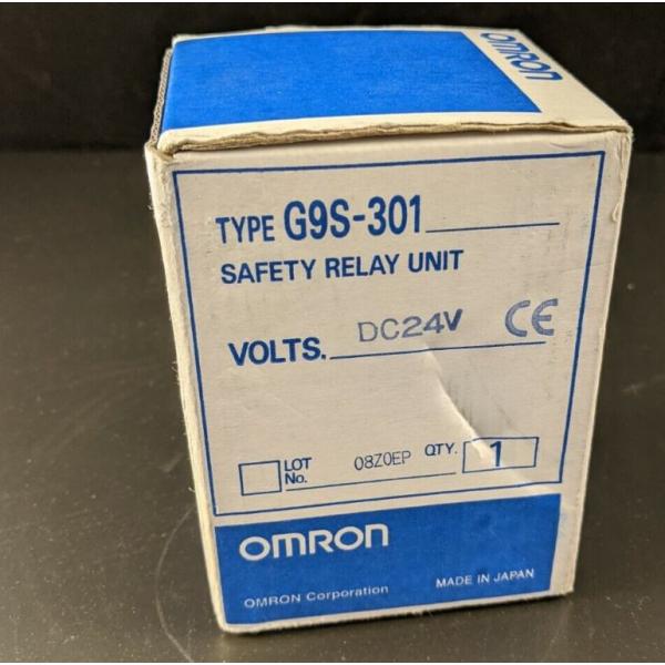 【新品★貨物輸送無料】OMRON オムロン G9S-301 用 セーフティ制御装置【６ヶ月引き請ける】