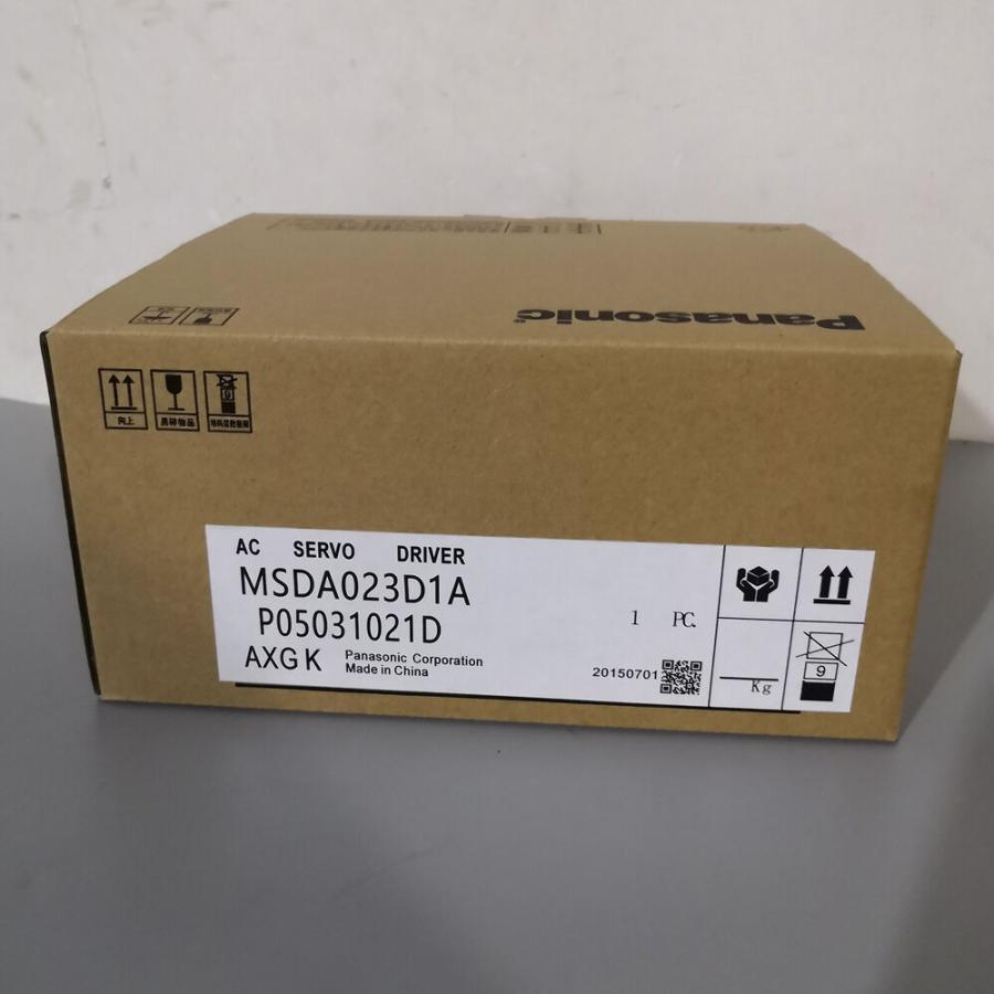 【新品★貨物輸送無料】PANASONIC/パナソニック サーボ原動機 MSDA023D1A【６ヶ月引き請ける】