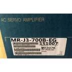 新品【 ★貨物輸送無料 】MITSUBISHI 三菱電機 MR-J3-700B-EG【６ヶ月引きうける】