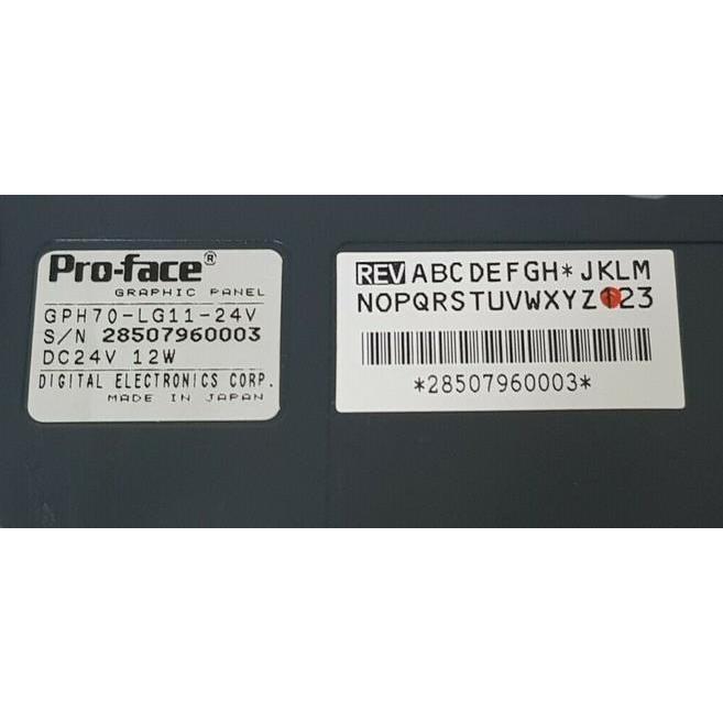 【新品★貨物輸送無料】Proface GPH70-LG11-24V プログラマブル書きあらわす器【６ヶ月引きうける】