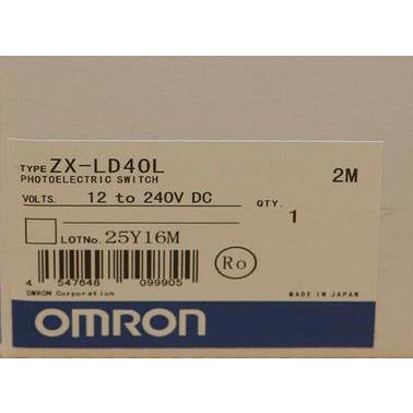 【新品★貨物輸送無料】OMRON オムロンZX-LD40L スマートセンサ レーザー手合い【６ヶ月引きうける】