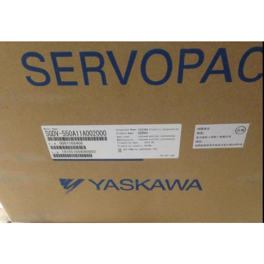 新品【 ★貨物輸送無料 】YASKAWA 安川電機 SGDV-550A11A002000 サーボ１番ウッド【６ヶ月引きうける】